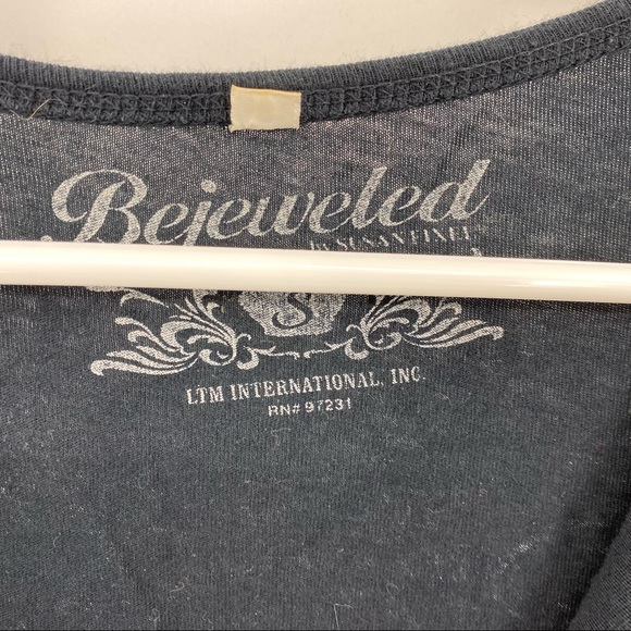 Bejeweled Susan Bixel Long Sleeve Shirt Small - Picture 3 of 9